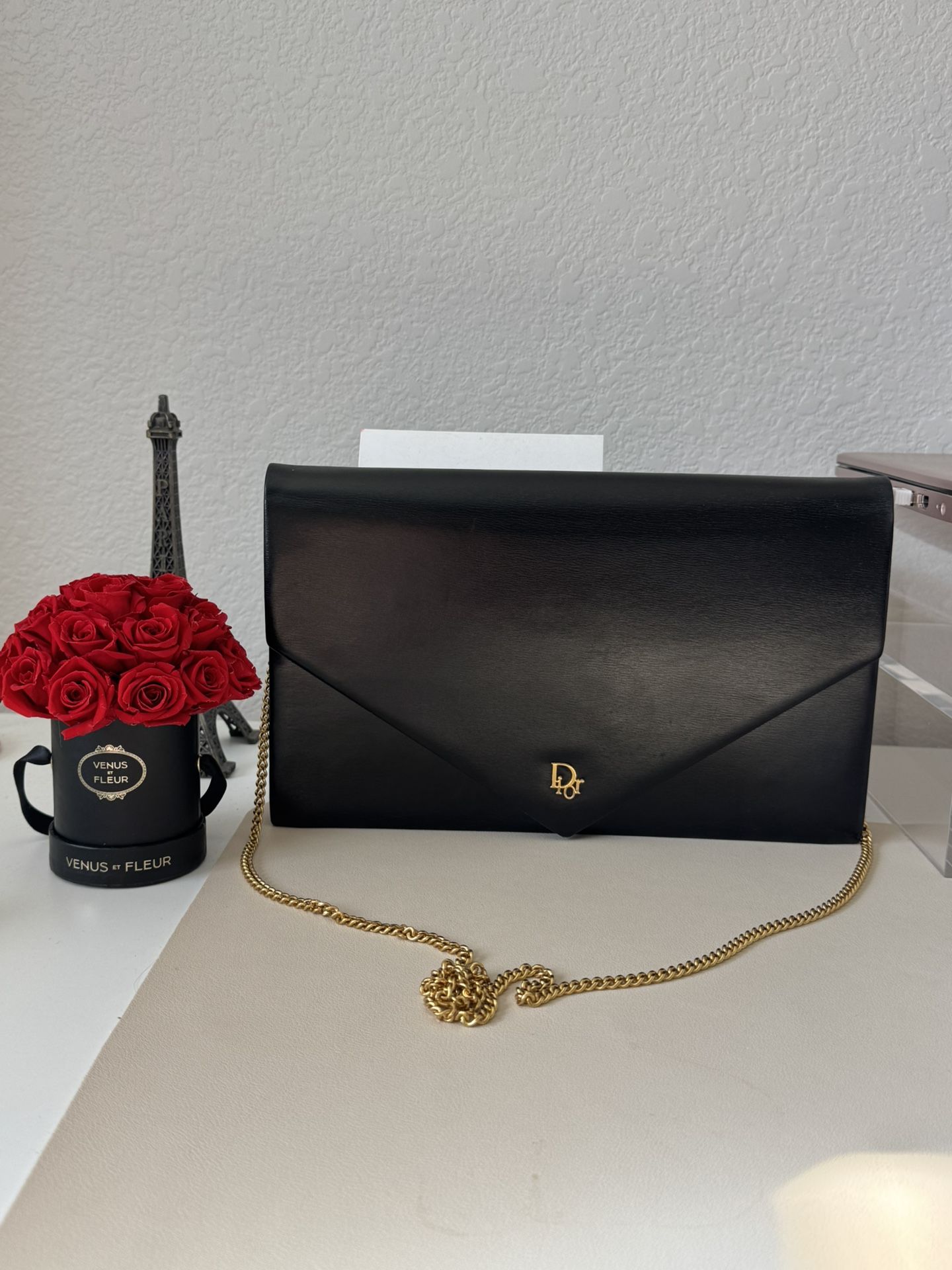 Authentic Dior Gold Chain Bag