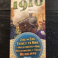 Ticket To Ride USA 1910 Expansion