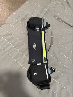 Running belt with water bottles - Unused