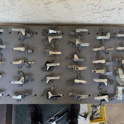 Mercedes Benz Left Right Interior Door Handles 240D 300D 300TD OEM