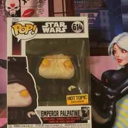 Funko Pop! Vinyl: Star Wars - Emperor Palpatine - Hot Topic #614 🐅🌋🐅