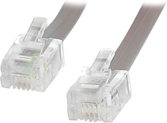 RJ-11 cable- 25ft Phone/PC/Modem cable