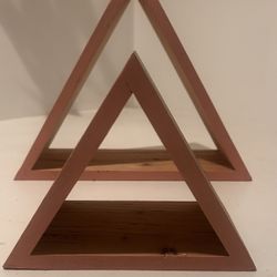 2 Piece Wooden Hanging Wall Art 