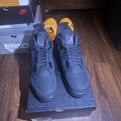 Jordan 4 Black Cats Size 14