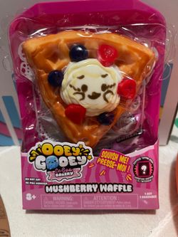 Ooey Gooey Mushberry Waffle Squishy Toy