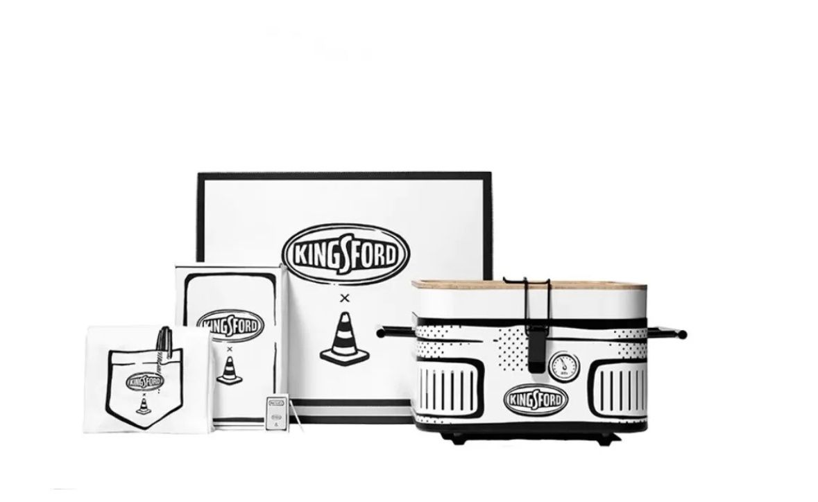 Everdure Portable Charcoal Grill Limited Edition Kingsford x Joshua Vides