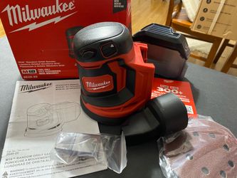 New Milwaukee m18 Orbital sander . Tool only