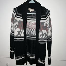 Aztec Print Cardigan
