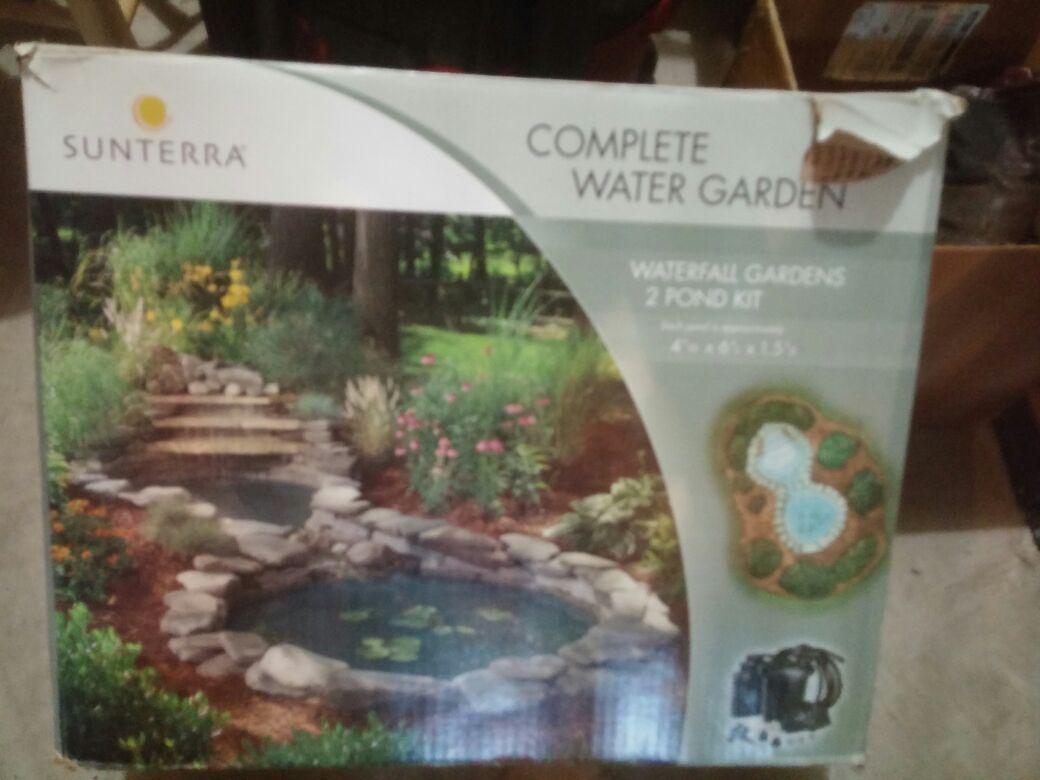 Sunterra Waterfall garden, 2 pond kit