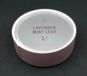 Lavender mint candle