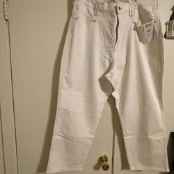 Signature Series Levi Strauss White Jeans 
