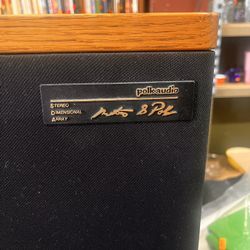 POLK AUDIO SPEAKERS