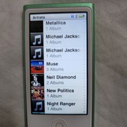 Ipod Touch Nano 7th Gen. With Tons Of Music