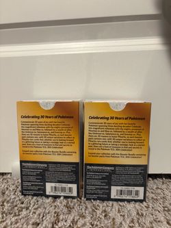 Pokemon 30th Booster Bundles