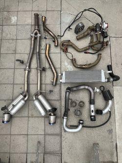 TURBONETICS TURBO KIT + FULL EXHAUST SET | 03-06 NISSAN 350Z DE | FREE OIL COOLER