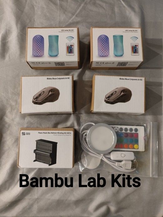 Bambu Lab Wireless Mouse Kit Piano Music Box LED Kit