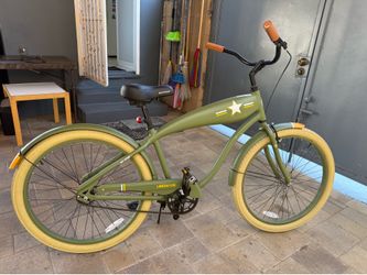 Schwinn Liberator Cruiser Bike – Military Green – Excellent Condition