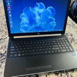 Laptop HP 15.6” Touch Screen Intel i3 4GB Ram 1TB HDD Webcam Wifi HDMI Windows 11 Office 2021 Full Photoshop Antivirus