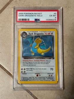 Dark Dragonite PSA 6