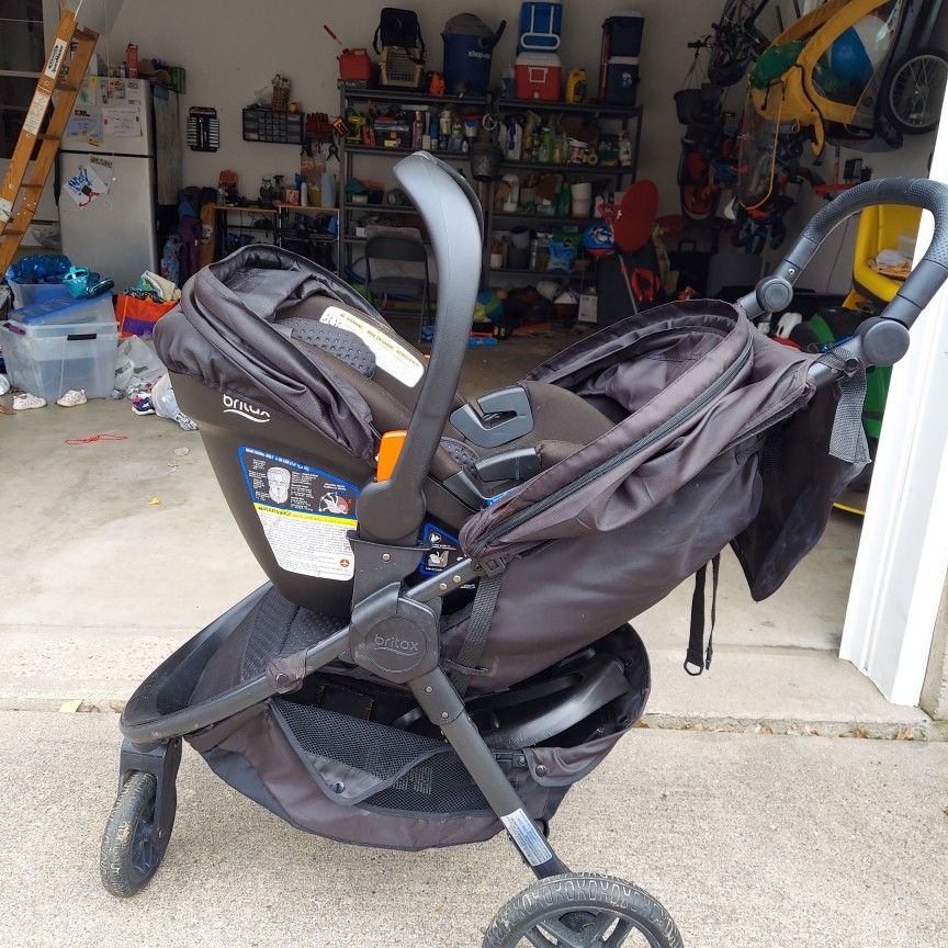 Britax Stroller And Car Seat Combo