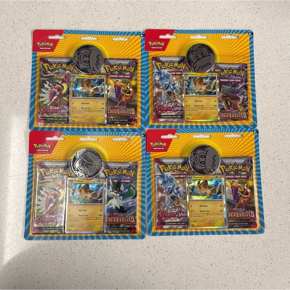Pawmot 2 Pack Pokemon Blister