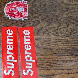 Real cheap supreme stickers