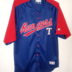 MLB Texas Rangers Jersey Size Medium