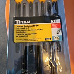 Titan TORX screwdriver Set