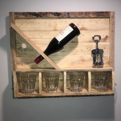Hand Made wine Rack