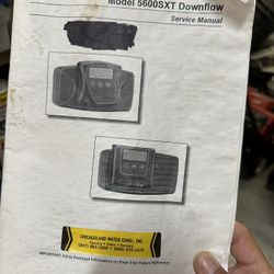 Water Softener Model 5600SXT Downflow