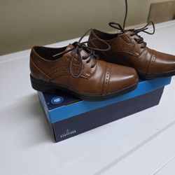 Boys Brown Dress Shoes
