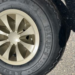 Ezgo Golfcart wheels and tires