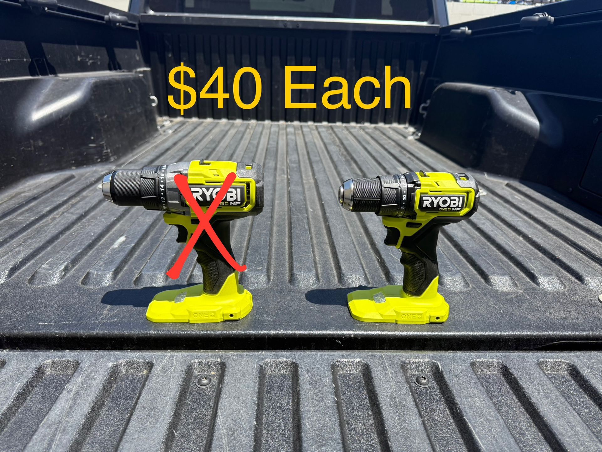 NEW RYOBI ONE+ HP 18V Brushless Cordless Compact 1/2 in. Drill/Driver (Tool Only) **FIRM PRICE**