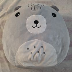Grey Bear Pillow