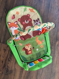 Baby activity gym/ play mat includes piano