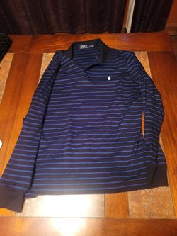 long sleeve polo shirt