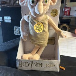 Harry Potter Dobby Electronic Interactive Plush.  It