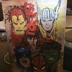 Marvel Wall Decor 