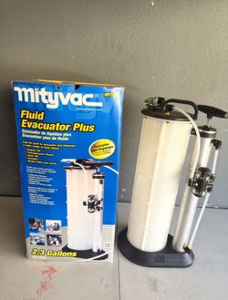 Mityvac  MV7201 Fluid Evacuator plus 2.3 Gal w/box