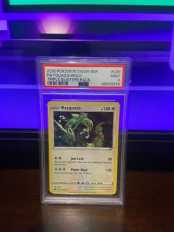 Pokemon Rayquaza SWSH029 Promo Holo PSA 9