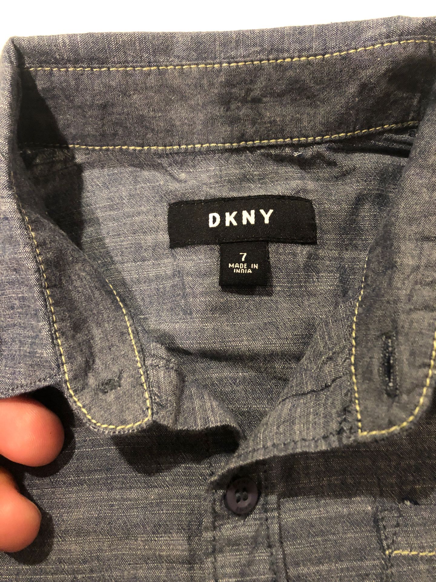 Boy DKNY short sleeve shirt