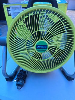 RYOBI
ONE+ 18V Cordless Hybrid WHISPER SERIES 14 in. Air Cannon Fan (Tool Only)
