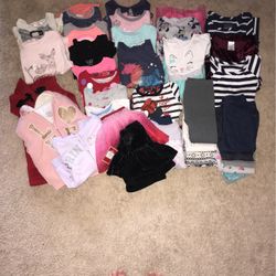 Girls Clothes Huge Lot Size 2t