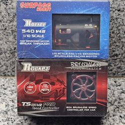 540-V4S Sensored Motor 8.5T Modified With 160A ESC For 1/10 Competition RC Car/Truck