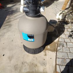 Sand Filter And Two Horsepower Whisper Flow Pump