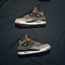 Jordan 4 Retro Infrared with box