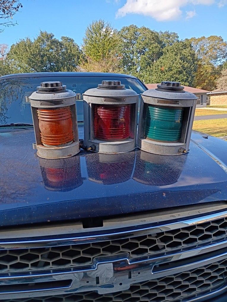 Yellow Red And Green Perco Lights.