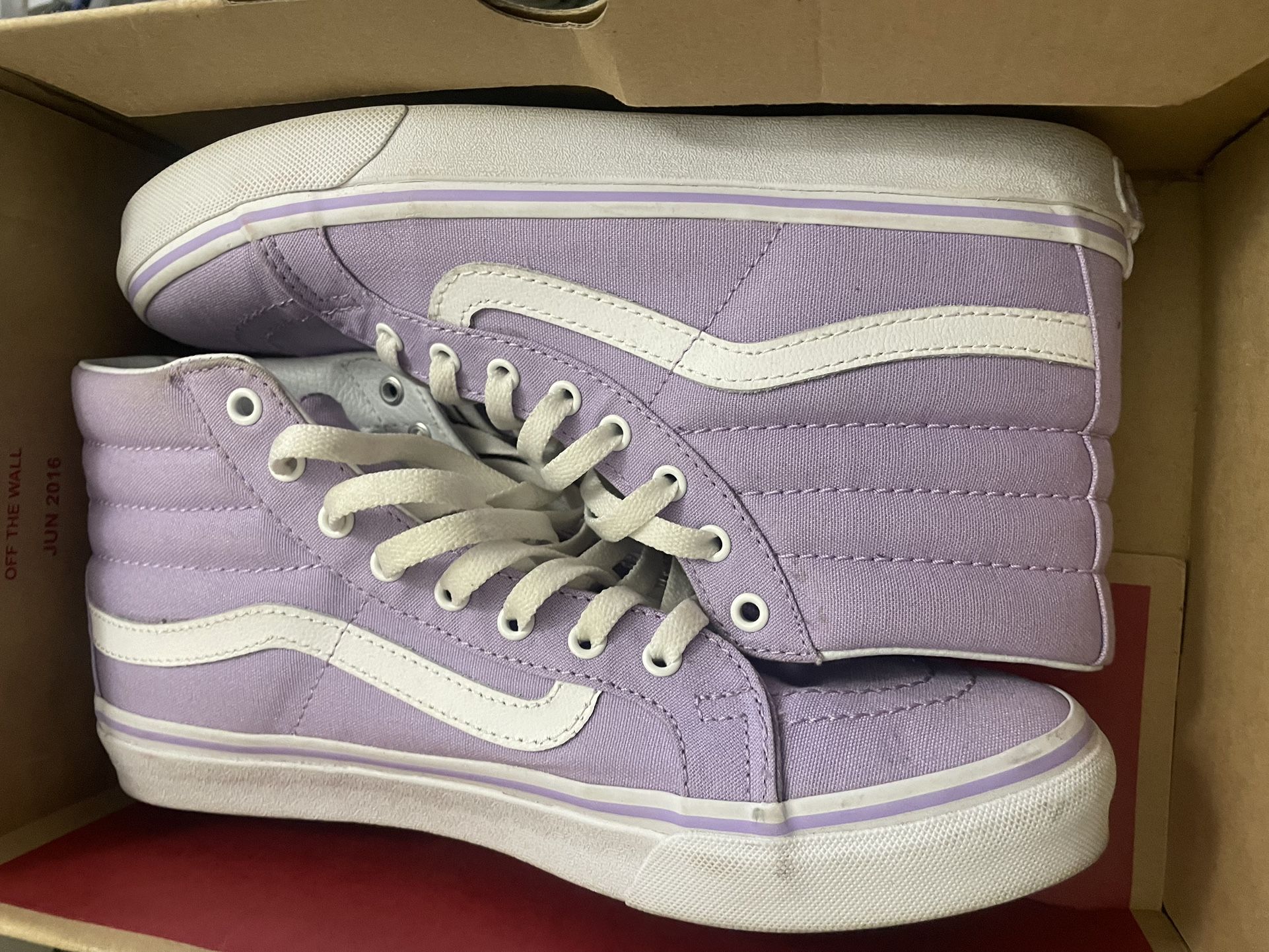Sk8-Hi slim Lavender Vans