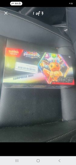 Pokemon TCG Scarlet & Violet Prismatic Evolutions  Surprise Box BRAND NEW Sealed