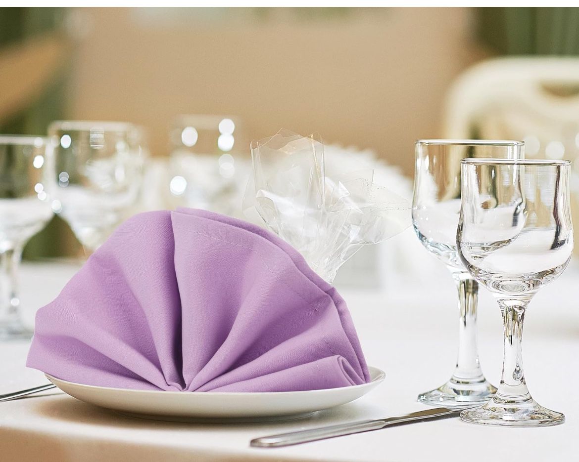 Over 1000 Cloth Napkins, 100% Polyester Dinner Napkins